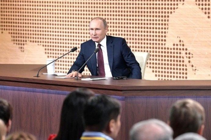 Пресс-конференция Президента России Владимира Путина стартует в полдень