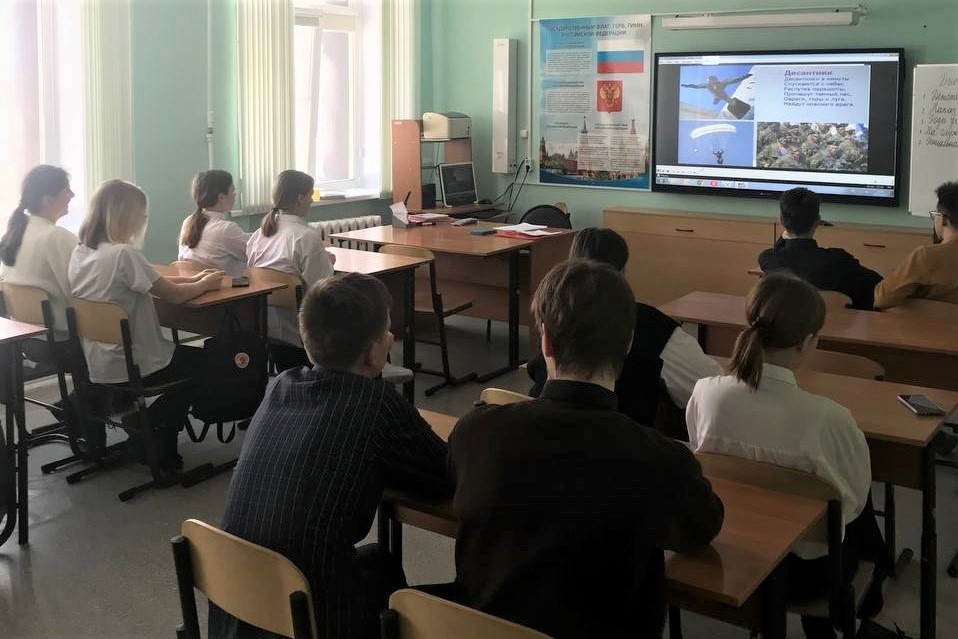 Военные профессии обсудили в сельской школе Красноборского района