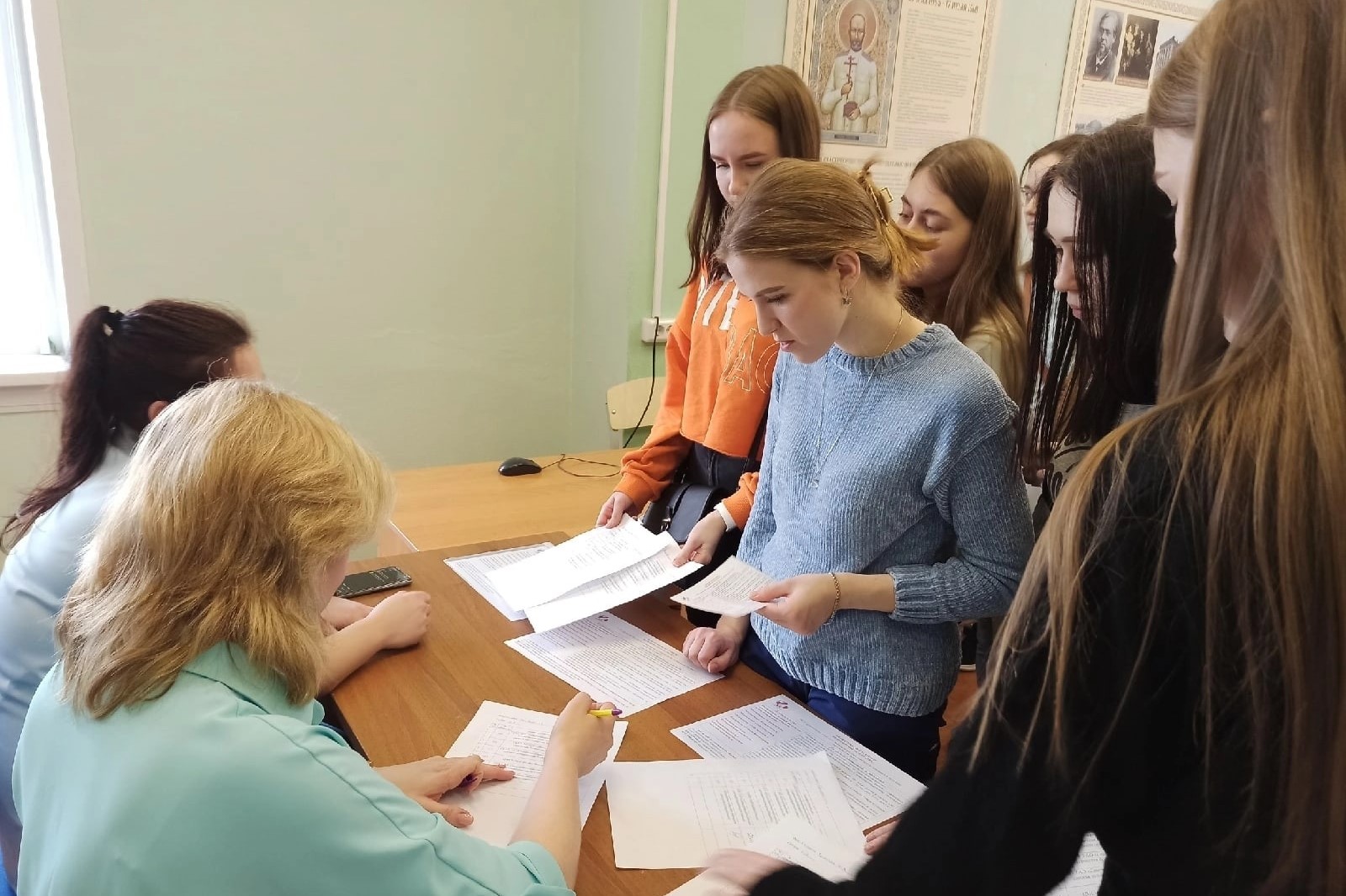 В Северодвинске прошла ярмарка вакансий для студентов медколледжа