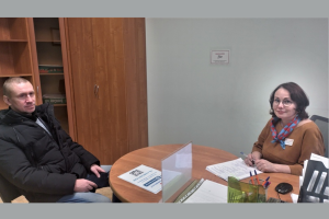 Специалисты Новодвинского отделения занятости консультируют соискателей с ограниченными возможностями здоровья